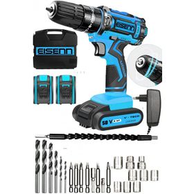 Eisenn Germany Technology Blue Award Pro 58 V 8 Ah Samsung 2 Akulu Sarjli Matkap