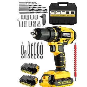 Eisenn Yellow 58 V 8 Ah Metal Şanzıman Akülü Vidalama Matkap