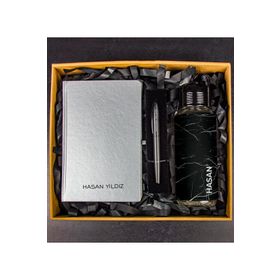Ejoya 108334 Babalara Özel Defter İmza Kalemi Matara Hediye Kutusu