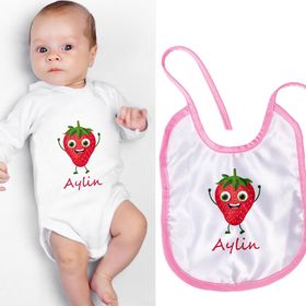 Ejoya 110125 Kişiye Özel Zıbın Önlük Bebek Hediye Seti