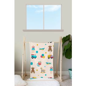 Ejoya 90166 Şirin Desenli Bebek Battaniyesi