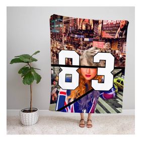 Ejoya 90545 Modern Desenli Polar TV Battaniyesi