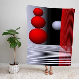 Ejoya 90624 Modern Desenli Polar TV Battaniyesi