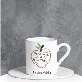 Ejoya 90660 Kişiye Özel Öğretmenler Günü Türk Kahvesi Fincanı
