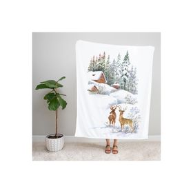Ejoya 91816 Modern Desenli Polar TV Battaniyesi