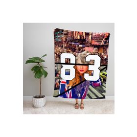 Ejoya 91960 Modern Desenli Polar TV Battaniyesi