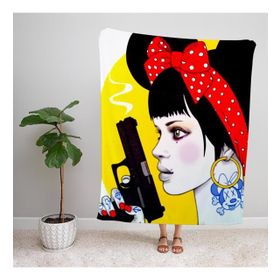 Ejoya 92022 Modern Desenli Polar TV Battaniyesi