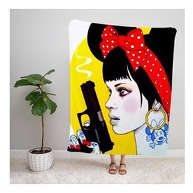Ejoya 92022 Modern Desenli Polar TV Battaniyesi