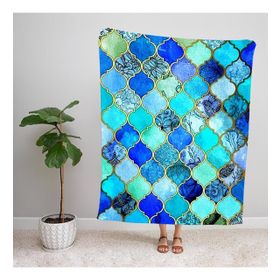 Ejoya 92038 Modern Desenli Polar TV Battaniyesi