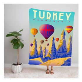 Ejoya 92144 Modern Desenli Polar TV Battaniyesi