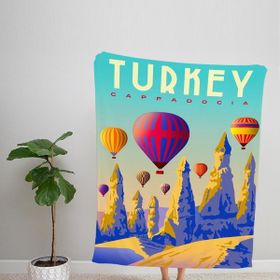 Ejoya 92965 Modern Desenli Polar TV Battaniyesi