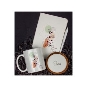 Ejoya Kişiye Özel Defter Kalem Kupa ve Bardak Altlığı