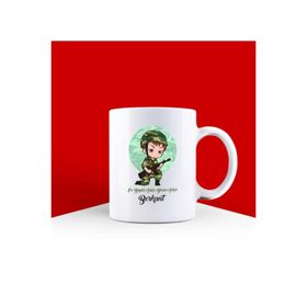 Ejoya Kişiye Özel En Büyük Asker Kupa Bardak