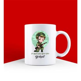 Ejoya Kişiye Özel En Büyük Asker Kupa Bardak