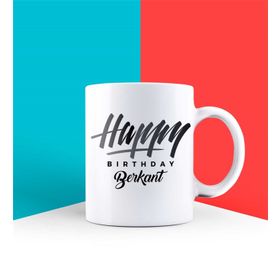 Ejoya Kişiye Özel Happy Birthday Kupa Bardak 85760
