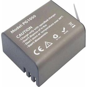 Eken H9R H9 W9 Çift Batarya PG1050 1050 mAh Yedek Pil Seti