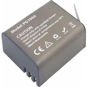 Eken H9R H9 W9 Çift Batarya PG1050 1050 mAh Yedek Pil Seti