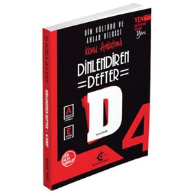 Eker Test 4.Sinif Din Kültürü Ve Ahlak Bilgisi DINlendiren Defter - İzzet Eker