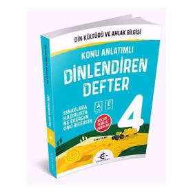 Eker Test 4.Sinif Din Kültürü Ve Ahlak Bilgisi DINlendiren Defter - İzzet Eker