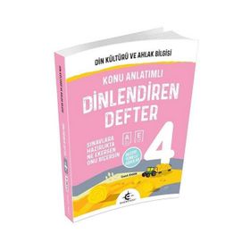 Eker Test 4.Sinif Din Kültürü Ve Ahlak Bilgisi DINlendiren Defter - İzzet Eker
