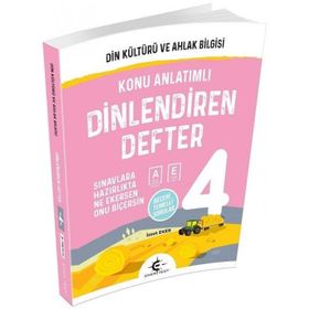 Eker Test 4.Sinif Din Kültürü Ve Ahlak Bilgisi DINlendiren Defter - İzzet Eker