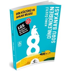 Eker Test 8. Sınıf Din Kültürü Ve Ahlak Bilgisi DİNlendiren Defter - İzzet Eker