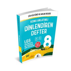 Eker Test 8. Sınıf Din Kültürü Ve Ahlak Bilgisi DİNlendiren Defter - İzzet Eker