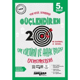 Eker Test Yayınları 5. Sınıf Din Kültürü ve Ahlak Bilgisi Dinlendiren Defter
