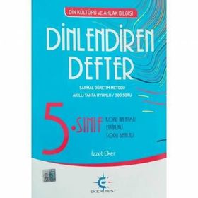 Eker Test Yayınları 5. Sınıf Din Kültürü ve Ahlak Bilgisi Dinlendiren Defter