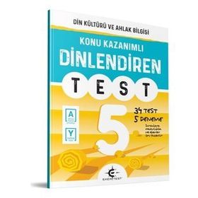 Eker Test Yayınları 5. Sınıf Din Kültürü Ve Ahlak Bilgisi Konu Kazanımlı Dinlendiren Test