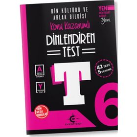 Eker Test Yayınları 6. Sınıf DİNlendiren Defter Din Kültürü Ve Ahlak Bilgisi