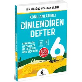 Eker Test Yayınları 6. Sınıf DİNlendiren Defter Din Kültürü Ve Ahlak Bilgisi