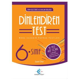 Eker Test Yayınları 6. Sınıf DİNlendiren Defter Din Kültürü Ve Ahlak Bilgisi