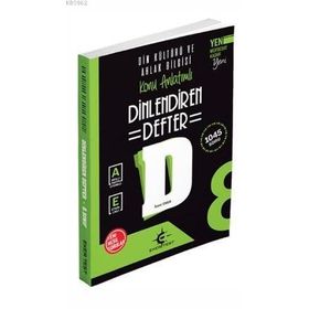 Eker Test Yayınları 8. Sınıf Dinlediren Defter