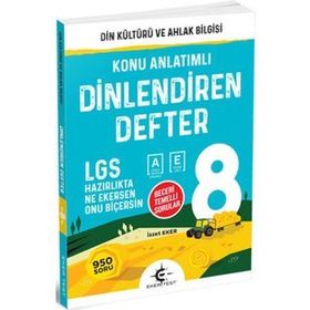 Eker Test Yayınları 8. Sınıf Dinlediren Defter