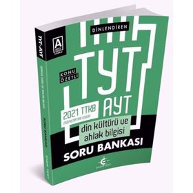 Eker Test Yayınları TYT AYT Din Kültürü ve Ahlak Bilgisi Dinlendiren Konu Anlatımlı Soru Bankası