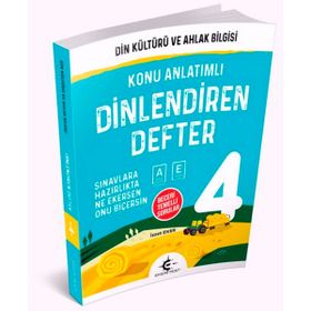 Eker Test Yayınları Yayınları 4. Sınıf Din Kültürü ve Ahlak Bilgisi Dinlendiren Defter