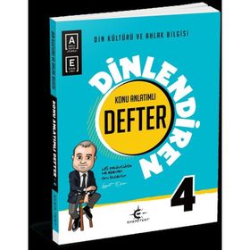 Eker Test Yayınları Yayınları 4. Sınıf Din Kültürü ve Ahlak Bilgisi Dinlendiren Defter