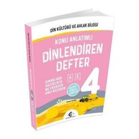 Eker Test Yayınları Yayınları 4. Sınıf Din Kültürü ve Ahlak Bilgisi Dinlendiren Defter