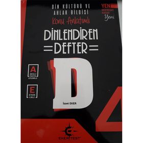 Eker Yayınları 4.Sınıf Din Kültürü Dinlendiren Defter