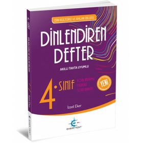 Eker Yayınları 4.Sınıf Din Kültürü Dinlendiren Defter