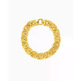 Ekici Gold 22 Ayar Çift Sıra Kral Bileklik