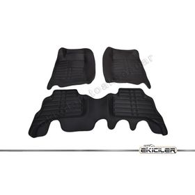 Ekiciler D-Max 2012 Sonrası 5D Siyah Oto Paspas