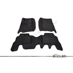 Ekiciler D-Max 2012 Sonrası 5D Siyah Oto Paspas
