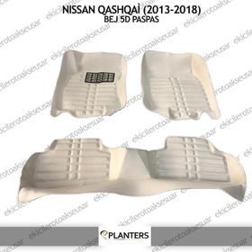Ekiciler Qashqai 2013 Sonrası 5D Siyah Oto Paspas
