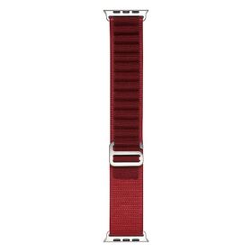 Ekılıf IOS Watch BAND-74 Koyu Kırmızı 40 mm Uyumlu Hasır Kordon