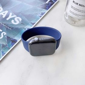 Ekılıf IOS Watch KRD-31 Mavi 40 mm Uyumlu Solo Loop Small Kordon
