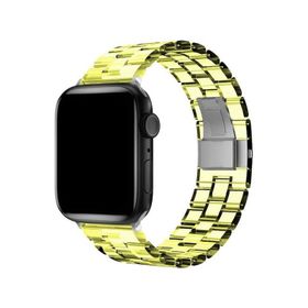 Ekılıf IOS Watch KRD-33 Sarı 40 mm Uyumlu Kayış Kordon