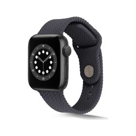 Ekılıf IOS Watch KRD-37 Gri 40 mm Uyumlu Silikon Kordon