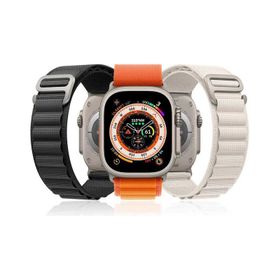 Ekılıf İos Watch KRD-74 38 mm Mavi Uyumlu Hasır Kordon